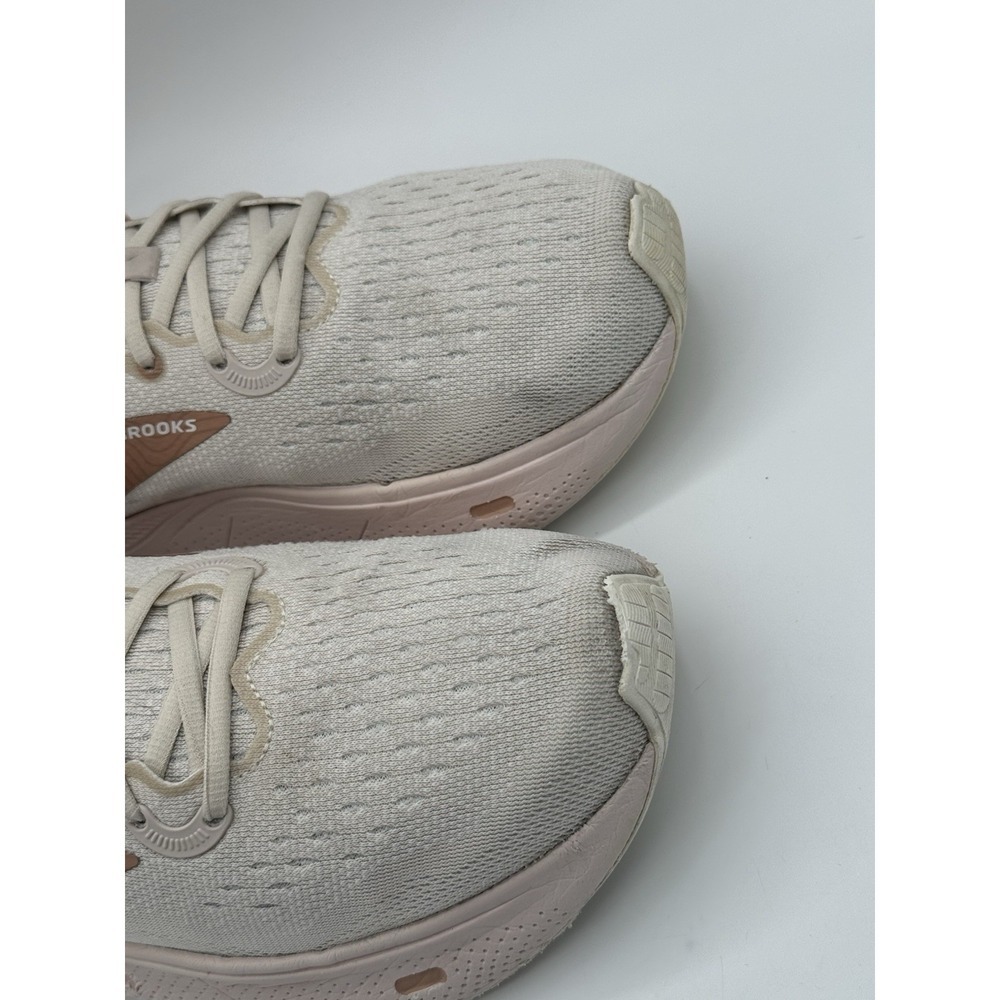 Brooks Ghost Max Crystal Grey Tuscany Women's Shoes Cushion Sneakers Size 11 - Picture 10 of 13